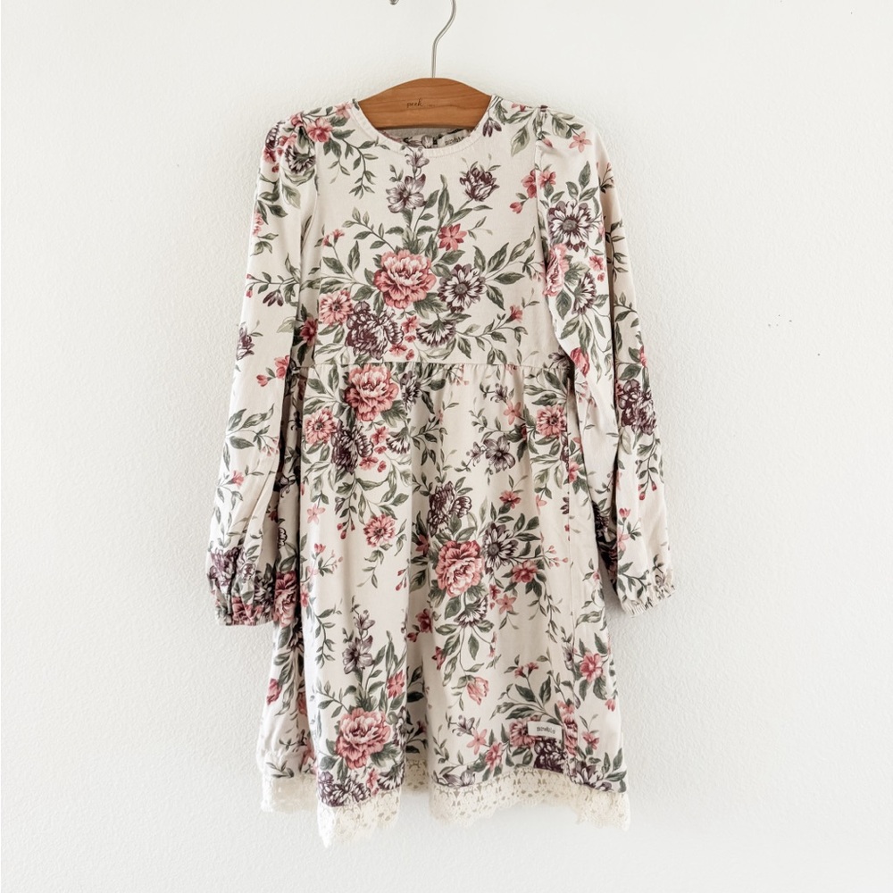 Newbie size 6-7 years floral dress
